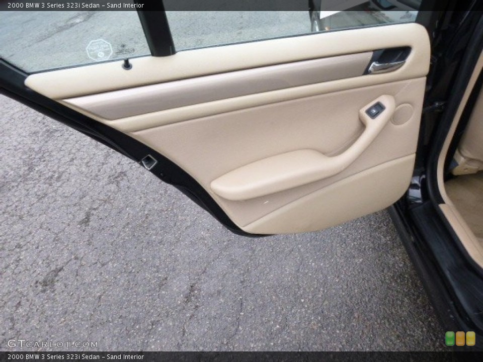 Sand Interior Door Panel for the 2000 BMW 3 Series 323i Sedan #91660298