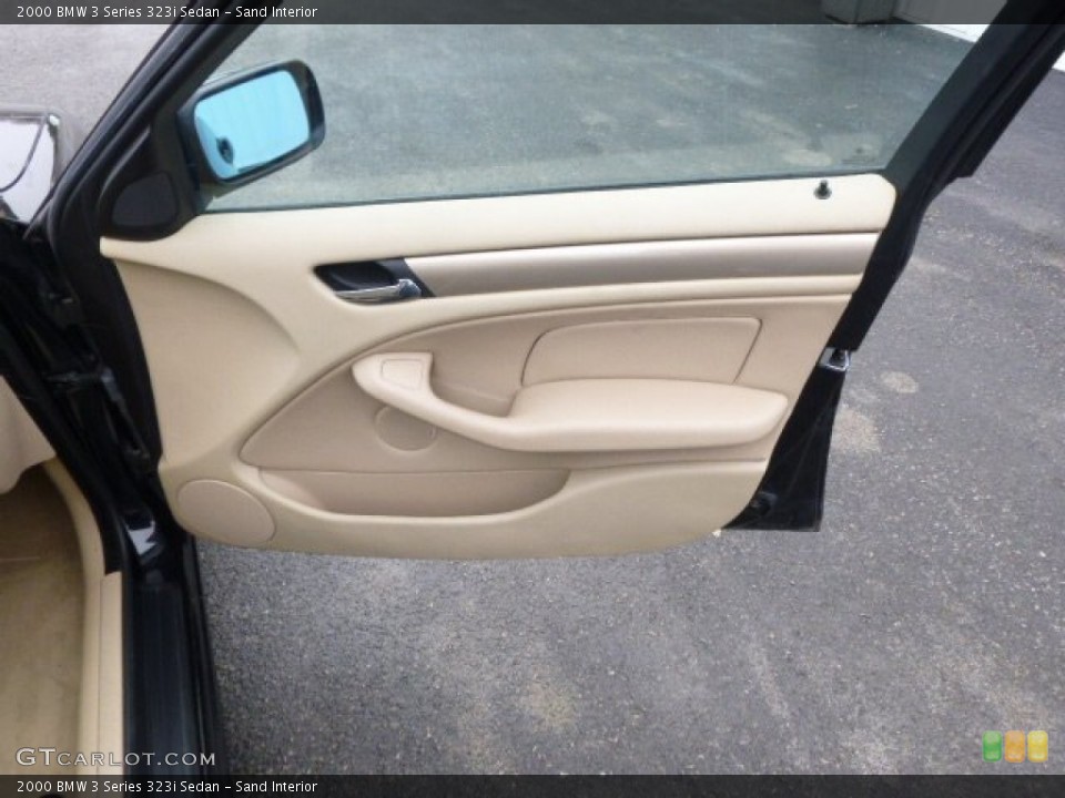 Sand Interior Door Panel for the 2000 BMW 3 Series 323i Sedan #91660418