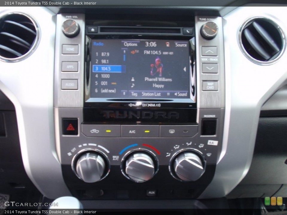Black Interior Controls for the 2014 Toyota Tundra TSS Double Cab #91662179