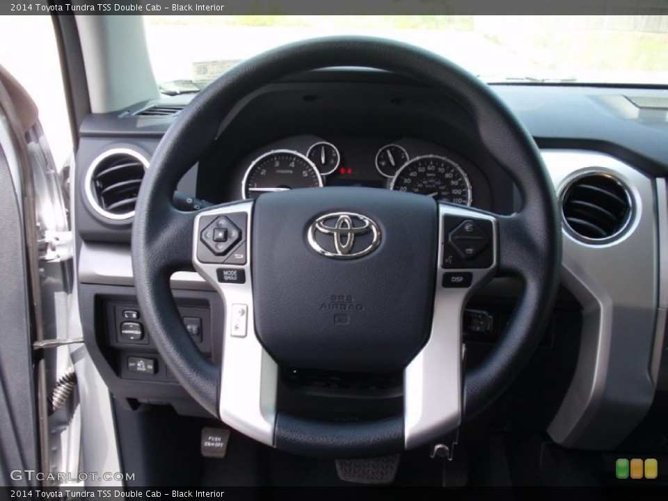 Black Interior Steering Wheel for the 2014 Toyota Tundra TSS Double Cab #91662200