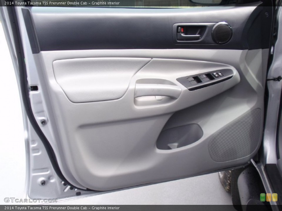 Graphite Interior Door Panel for the 2014 Toyota Tacoma TSS Prerunner Double Cab #91663439