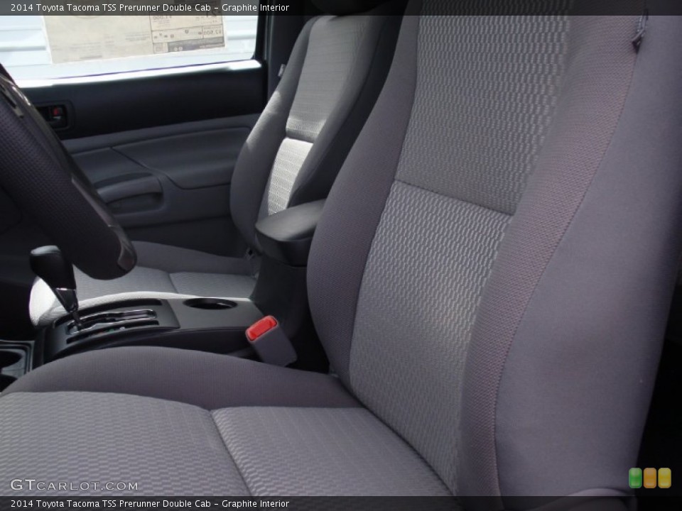 Graphite Interior Front Seat for the 2014 Toyota Tacoma TSS Prerunner Double Cab #91663499