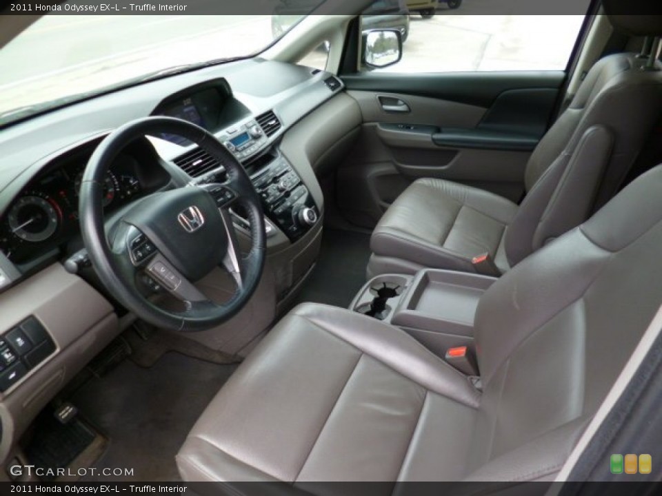 Truffle Interior Prime Interior for the 2011 Honda Odyssey EX-L #91664478
