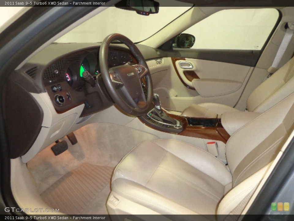 Parchment Interior Photo for the 2011 Saab 9-5 Turbo6 XWD Sedan #91666106