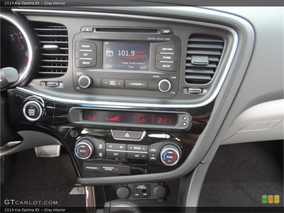 Gray Interior Controls for the 2014 Kia Optima EX #91666835