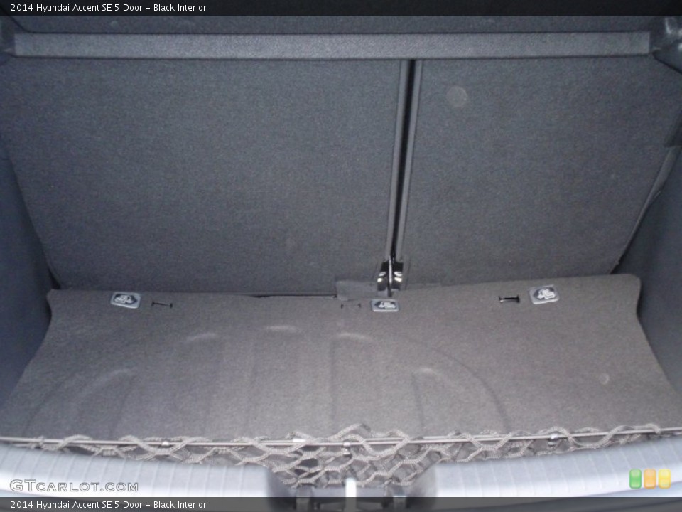 Black Interior Trunk for the 2014 Hyundai Accent SE 5 Door #91667093