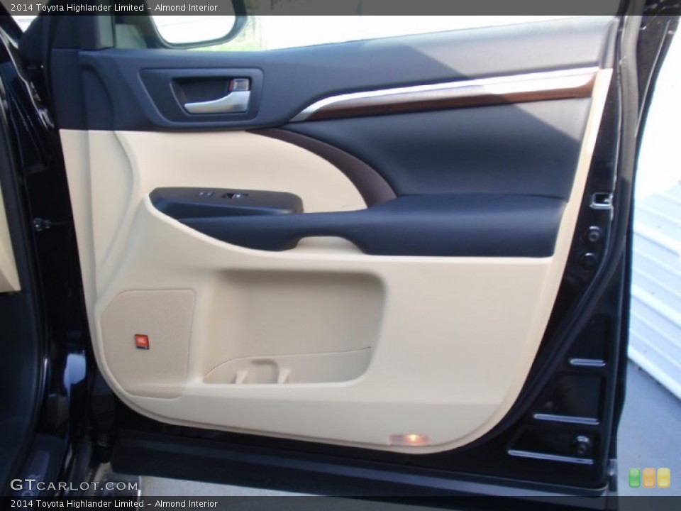 Almond Interior Door Panel for the 2014 Toyota Highlander Limited #91668509