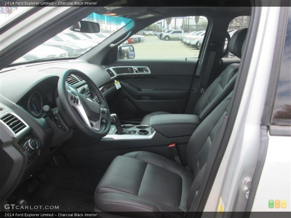 Charcoal Black Interior Photo for the 2014 Ford Explorer Limited #91670126