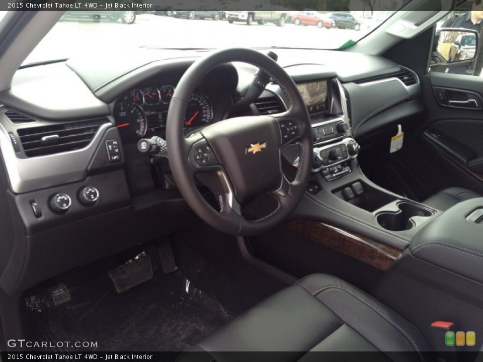 Jet Black Interior Photo for the 2015 Chevrolet Tahoe LT 4WD #91672748