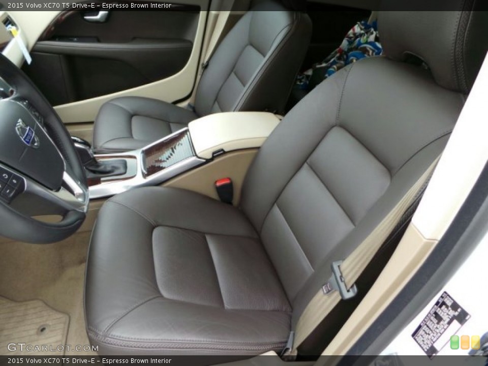 Espresso Brown Interior Front Seat for the 2015 Volvo XC70 T5 Drive-E #91676621