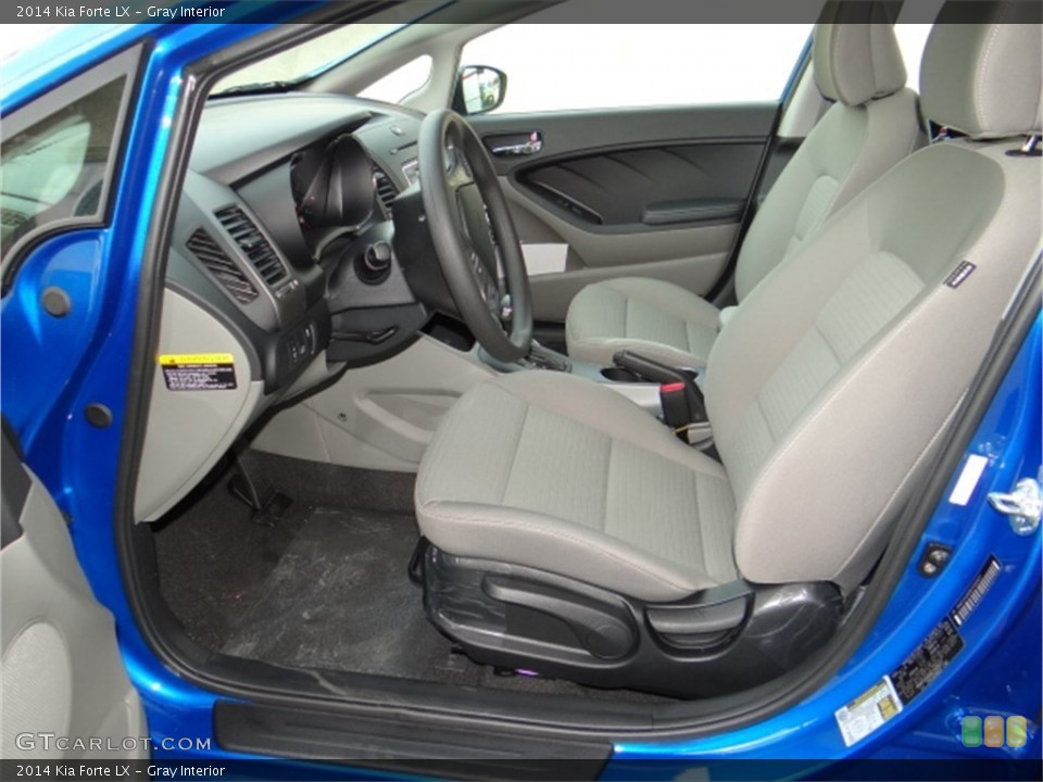 Gray Interior Front Seat for the 2014 Kia Forte LX #91677671