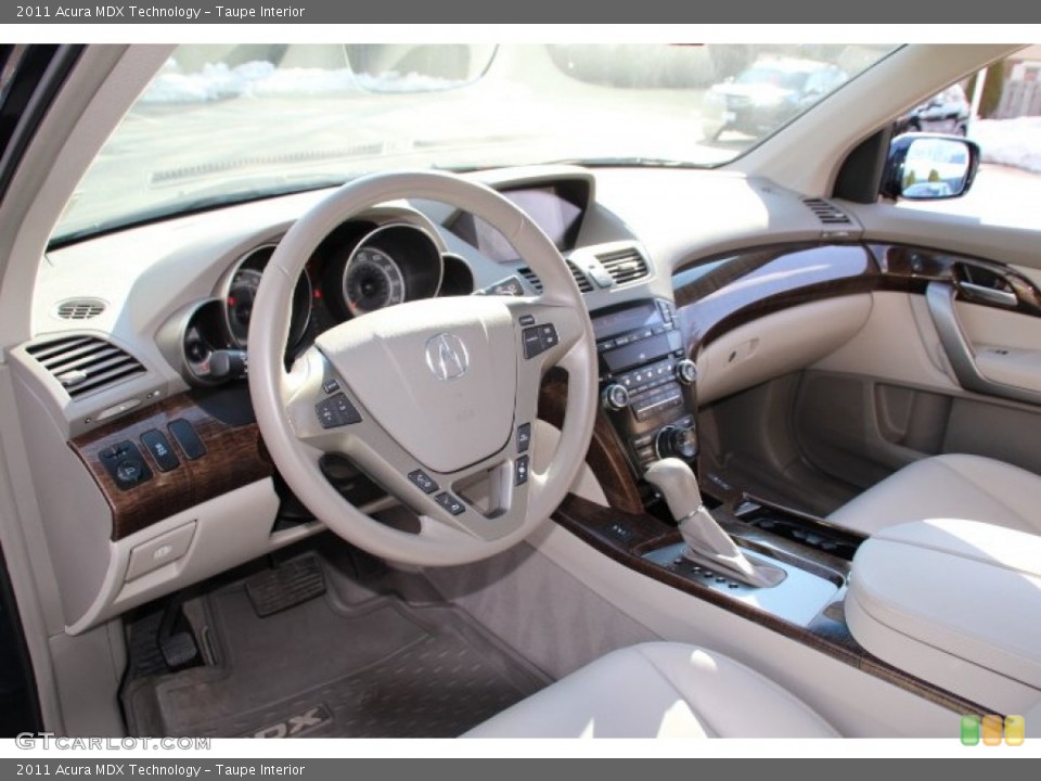 Taupe Interior Photo for the 2011 Acura MDX Technology #91678112