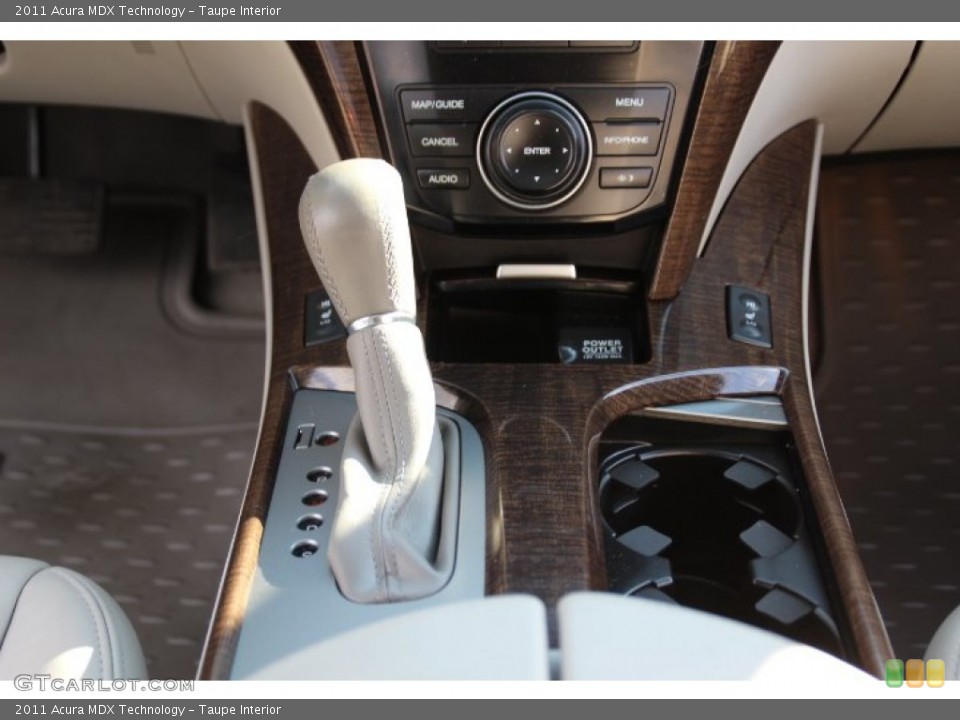 Taupe Interior Transmission for the 2011 Acura MDX Technology #91678208