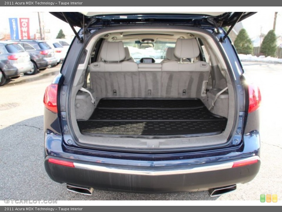 Taupe Interior Trunk for the 2011 Acura MDX Technology #91678310