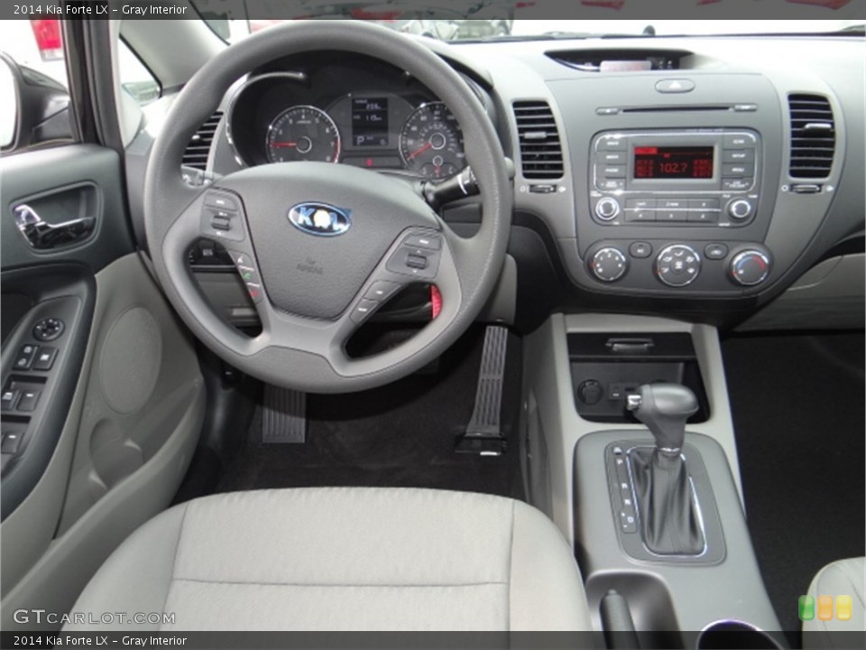 Gray Interior Dashboard for the 2014 Kia Forte LX #91678424