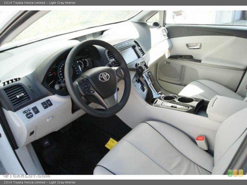 Light Gray Interior Prime Interior for the 2014 Toyota Venza Limited #91679327