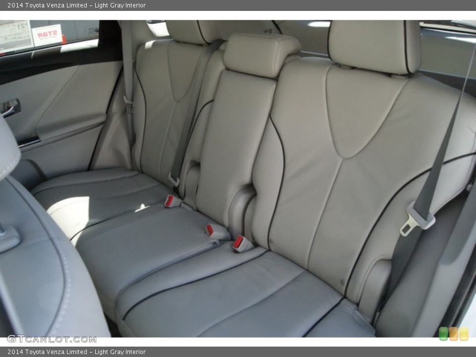 Light Gray Interior Rear Seat for the 2014 Toyota Venza Limited #91679366