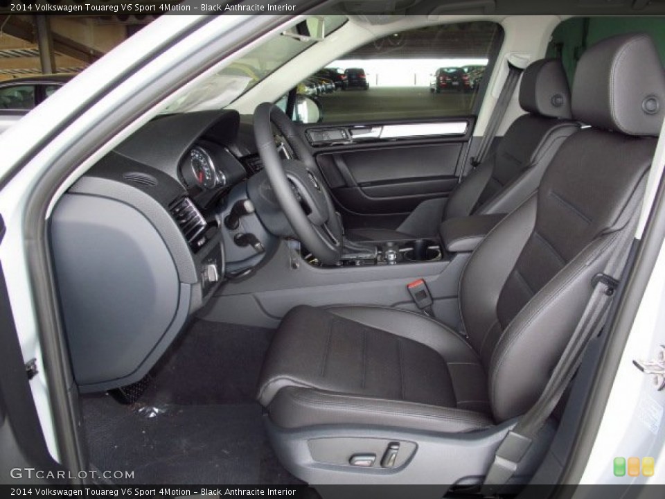 Black Anthracite Interior Photo for the 2014 Volkswagen Touareg V6 Sport 4Motion #91682864