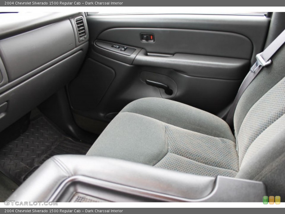 Dark Charcoal Interior Front Seat for the 2004 Chevrolet Silverado 1500 Regular Cab #91686587
