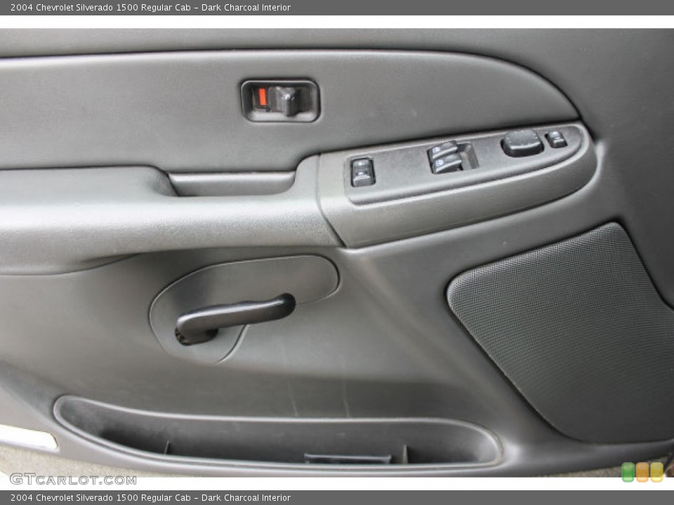 Dark Charcoal Interior Door Panel for the 2004 Chevrolet Silverado 1500 Regular Cab #91686623