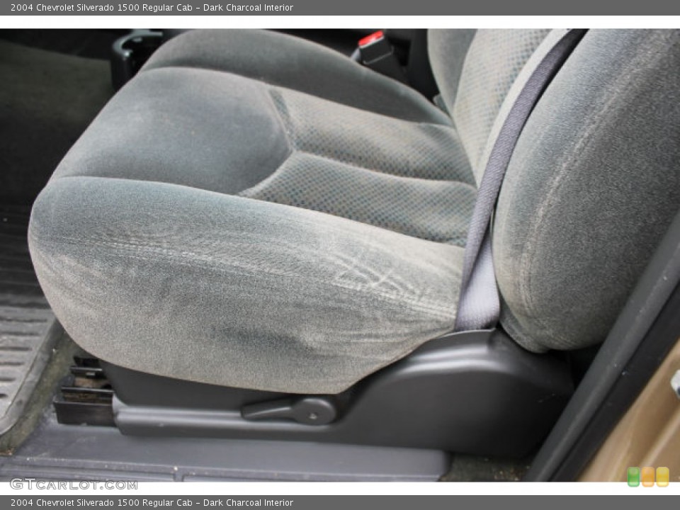 Dark Charcoal Interior Front Seat for the 2004 Chevrolet Silverado 1500 Regular Cab #91686638