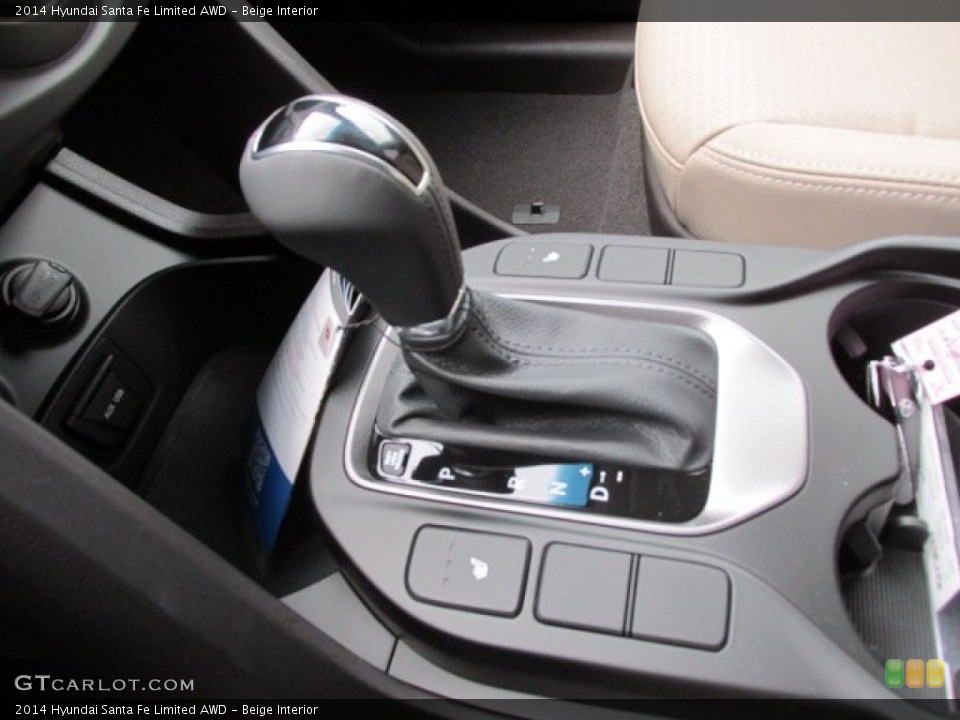 Beige Interior Transmission for the 2014 Hyundai Santa Fe Limited AWD #91688639