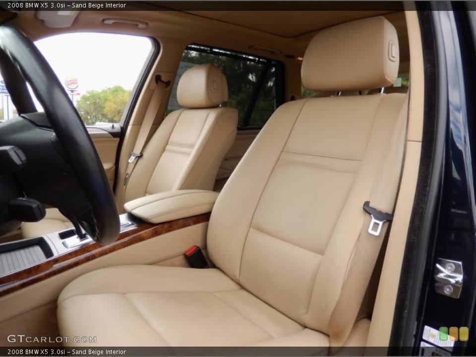 Sand Beige Interior Front Seat for the 2008 BMW X5 3.0si #91689005