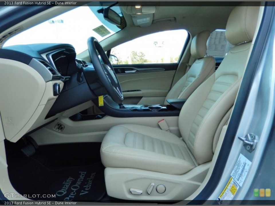 Dune Interior Photo for the 2013 Ford Fusion Hybrid SE #91690613