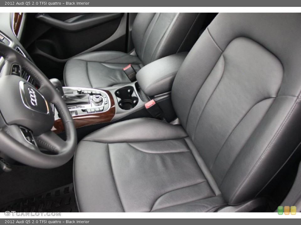 Black Interior Front Seat for the 2012 Audi Q5 2.0 TFSI quattro #91691492
