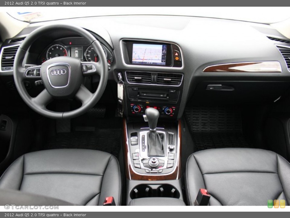 Black Interior Dashboard for the 2012 Audi Q5 2.0 TFSI quattro #91691813