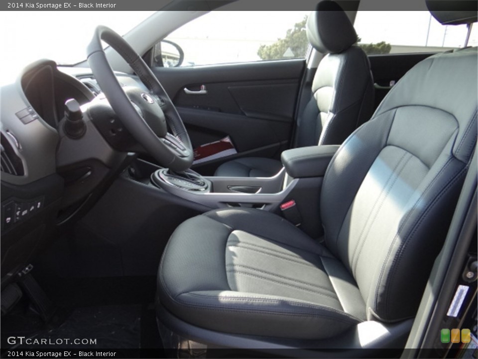 Black Interior Front Seat for the 2014 Kia Sportage EX #91692905