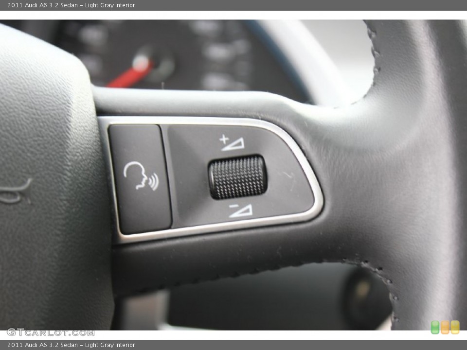 Light Gray Interior Controls for the 2011 Audi A6 3.2 Sedan #91693511
