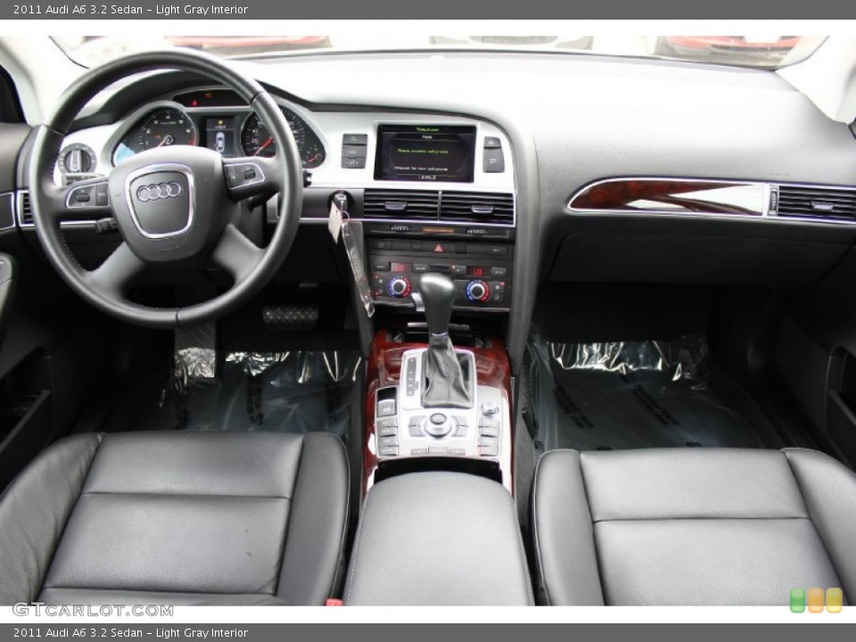 Light Gray Interior Dashboard for the 2011 Audi A6 3.2 Sedan #91693625