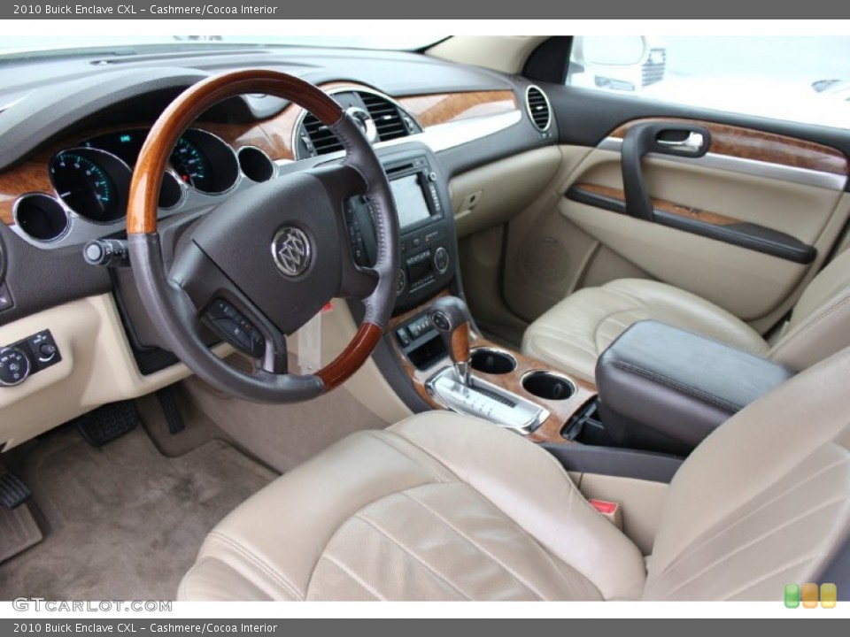 Cashmere/Cocoa Interior Photo for the 2010 Buick Enclave CXL #91694051