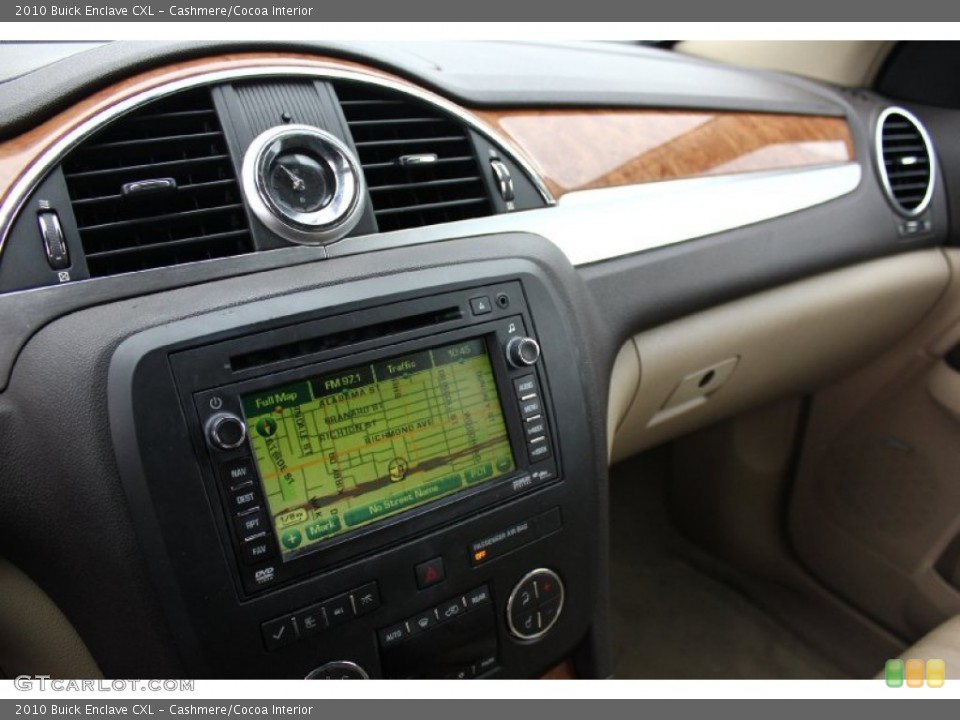 Cashmere/Cocoa Interior Dashboard for the 2010 Buick Enclave CXL #91694084