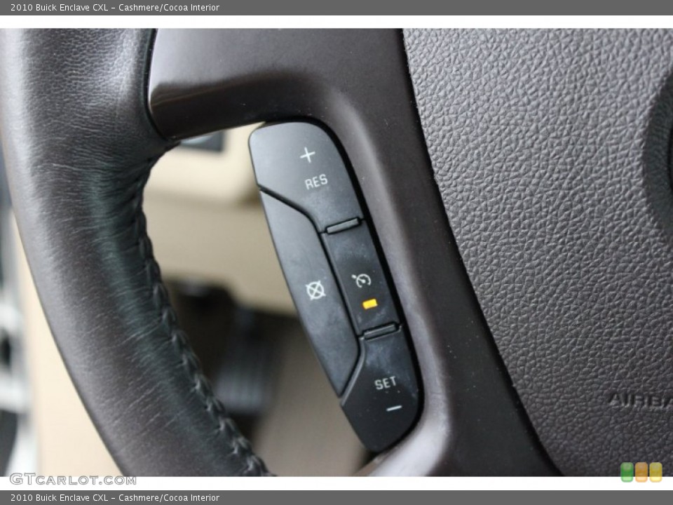 Cashmere/Cocoa Interior Controls for the 2010 Buick Enclave CXL #91694192
