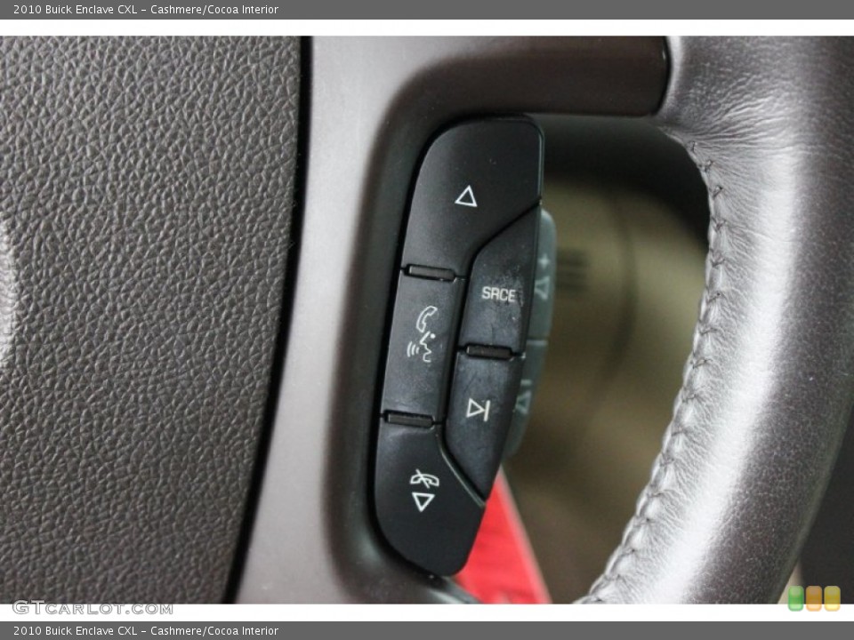 Cashmere/Cocoa Interior Controls for the 2010 Buick Enclave CXL #91694207
