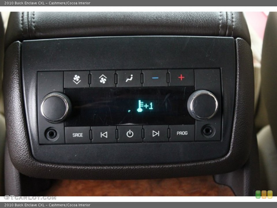 Cashmere/Cocoa Interior Controls for the 2010 Buick Enclave CXL #91694348