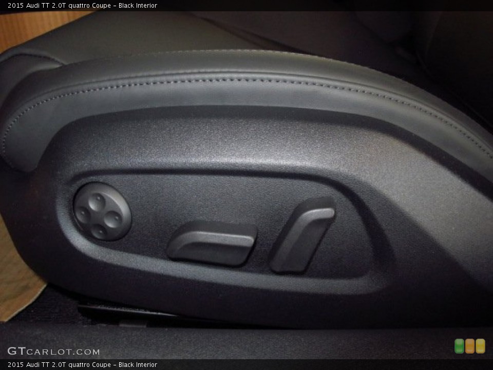 Black Interior Front Seat for the 2015 Audi TT 2.0T quattro Coupe #91694591
