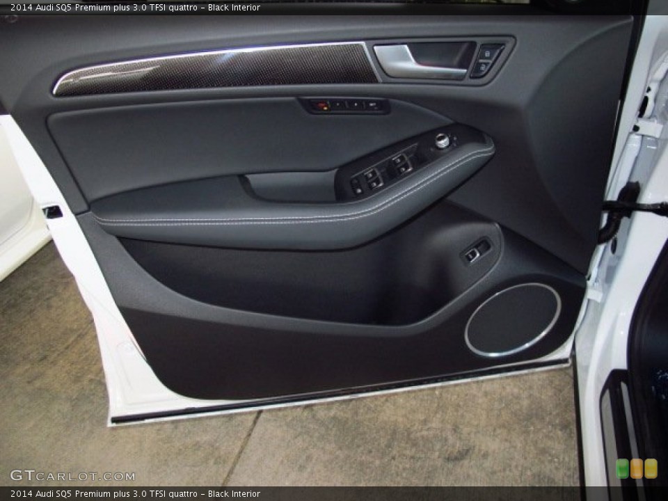 Black Interior Door Panel for the 2014 Audi SQ5 Premium plus 3.0 TFSI quattro #91696535
