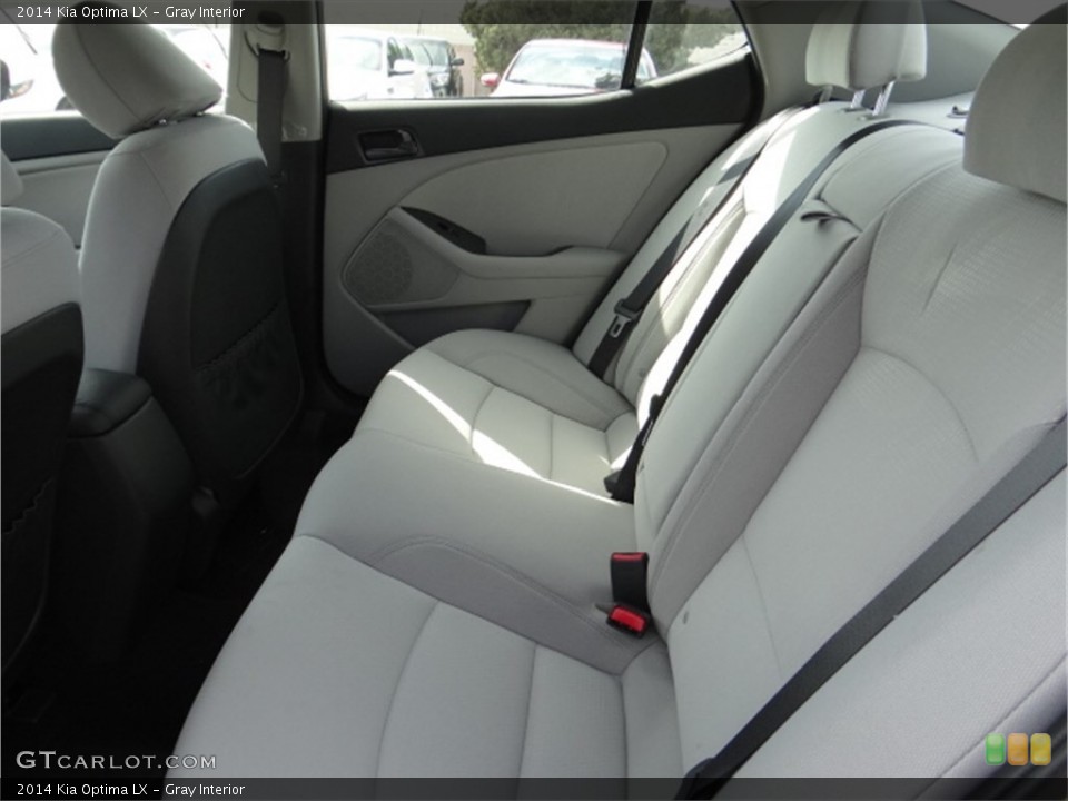 Gray Interior Rear Seat for the 2014 Kia Optima LX #91701119