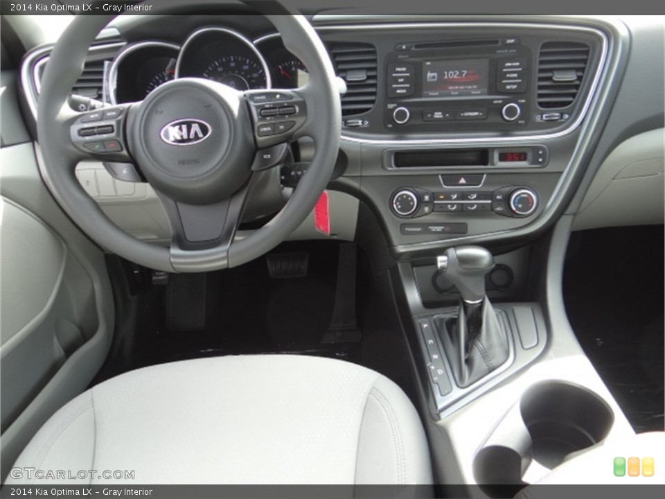 Gray Interior Dashboard for the 2014 Kia Optima LX #91701125