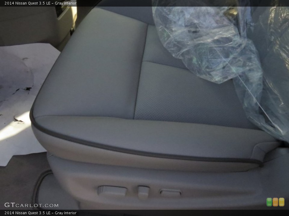 Gray Interior Front Seat for the 2014 Nissan Quest 3.5 LE #91701728