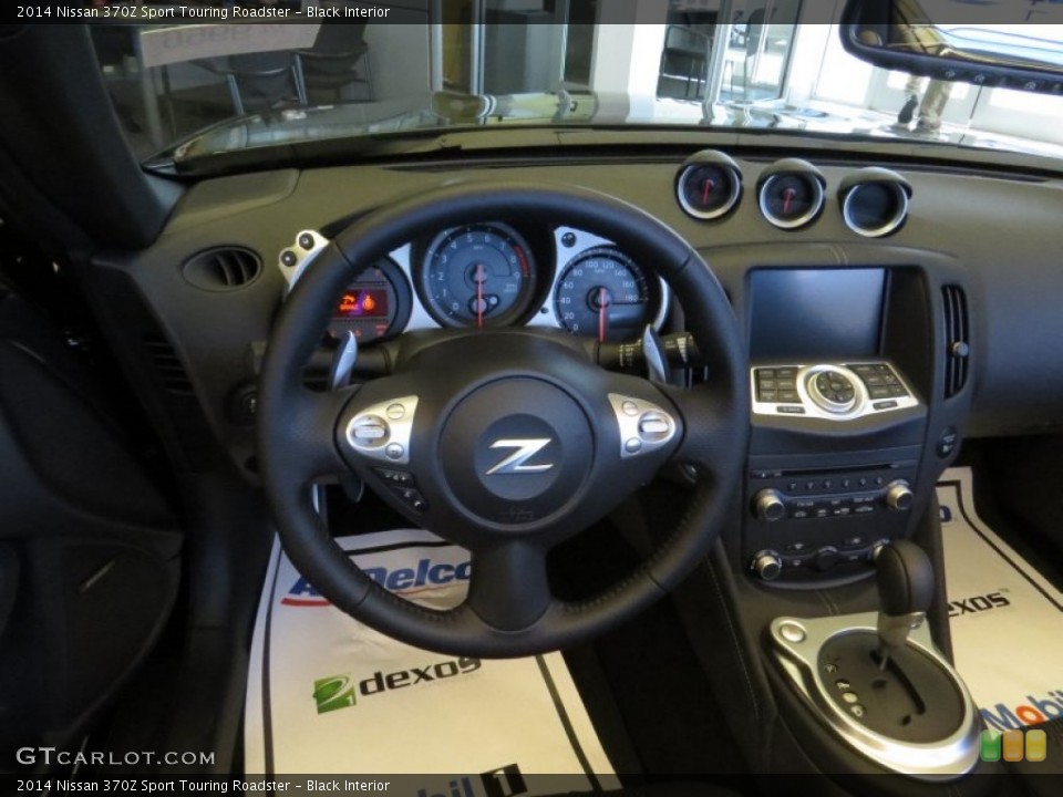 Black Interior Dashboard for the 2014 Nissan 370Z Sport Touring Roadster #91701863