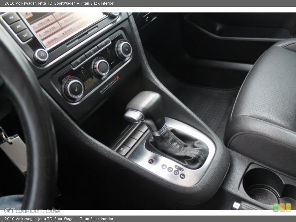 Titan Black Interior Transmission for the 2010 Volkswagen Jetta TDI SportWagen #91702292