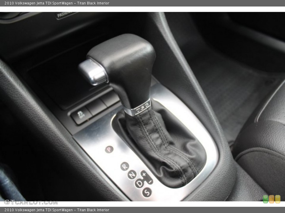 Titan Black Interior Transmission for the 2010 Volkswagen Jetta TDI SportWagen #91702313