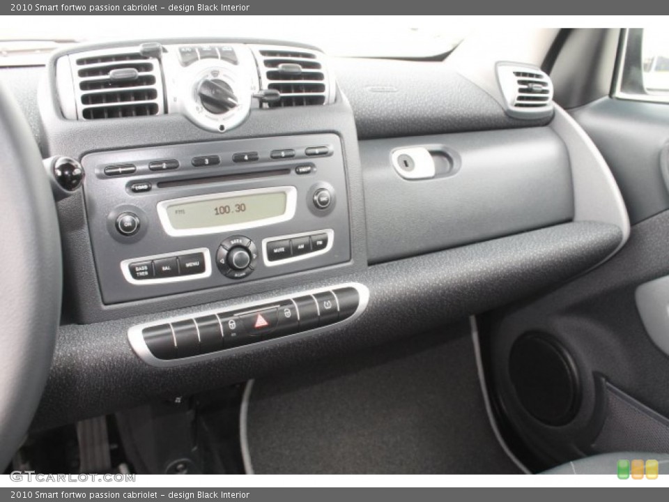 design Black Interior Dashboard for the 2010 Smart fortwo passion cabriolet #91702475