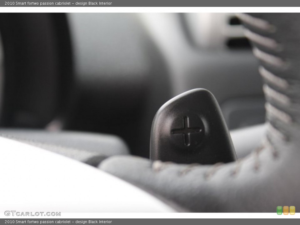 design Black Interior Transmission for the 2010 Smart fortwo passion cabriolet #91702499