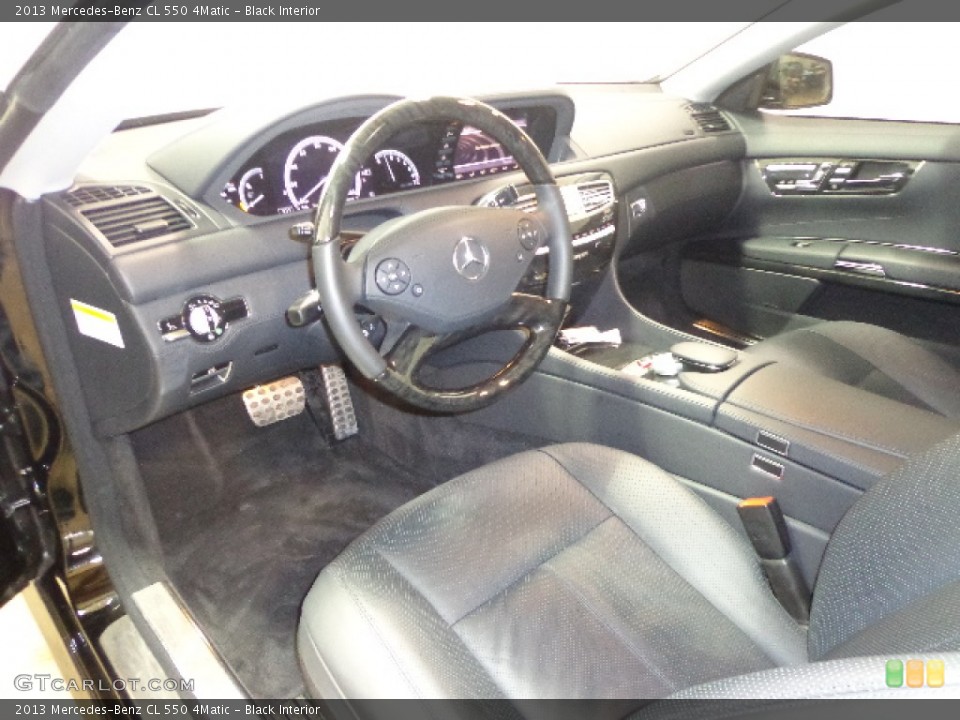 Black 2013 Mercedes-Benz CL Interiors