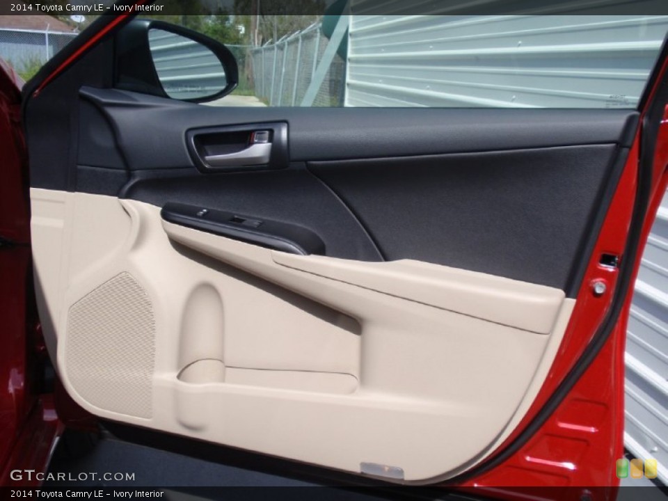 Ivory Interior Door Panel for the 2014 Toyota Camry LE #91714390